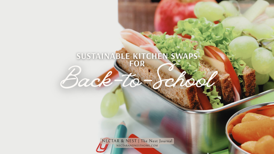 Sustainable Kitchen Swaps for Back-to-School
