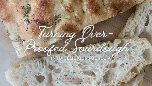 Turning Over-Proofed Sourdough into Delicious Focaccia