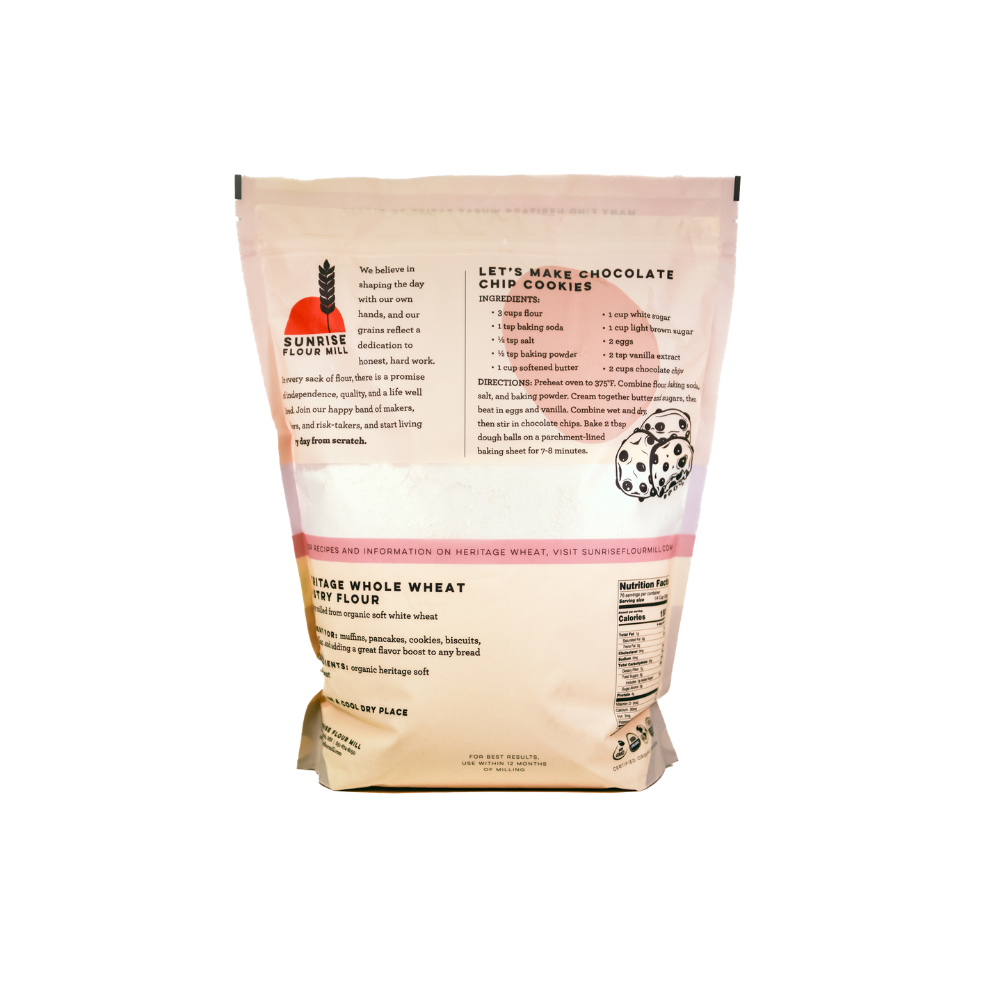 Heritage Whole Wheat Pastry Flour