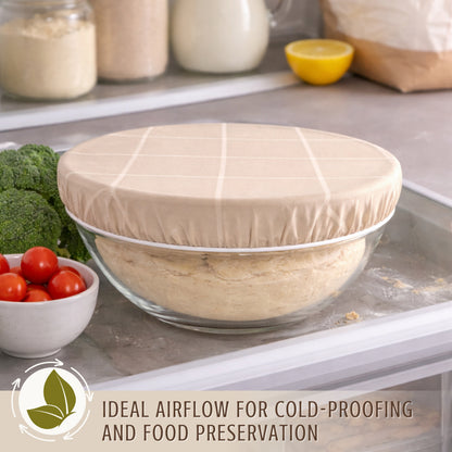 Beeswax Bowl Covers (Large-10", Twill) -Set of 2