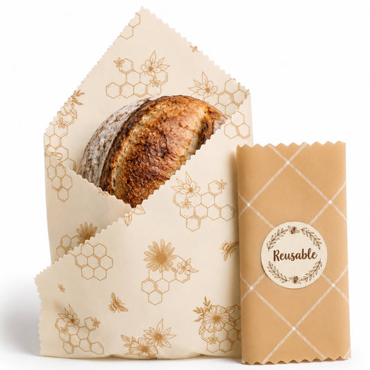 XL Beeswax Bread Wraps