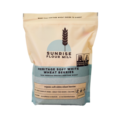 Heritage Soft White Wheat Berries