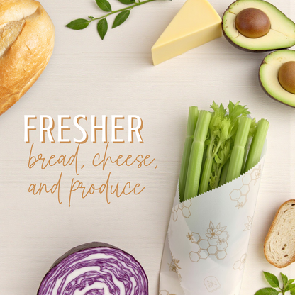 XL Beeswax Bread Wraps