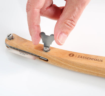 Bread Lame, Beechwood handle, 9.6" L