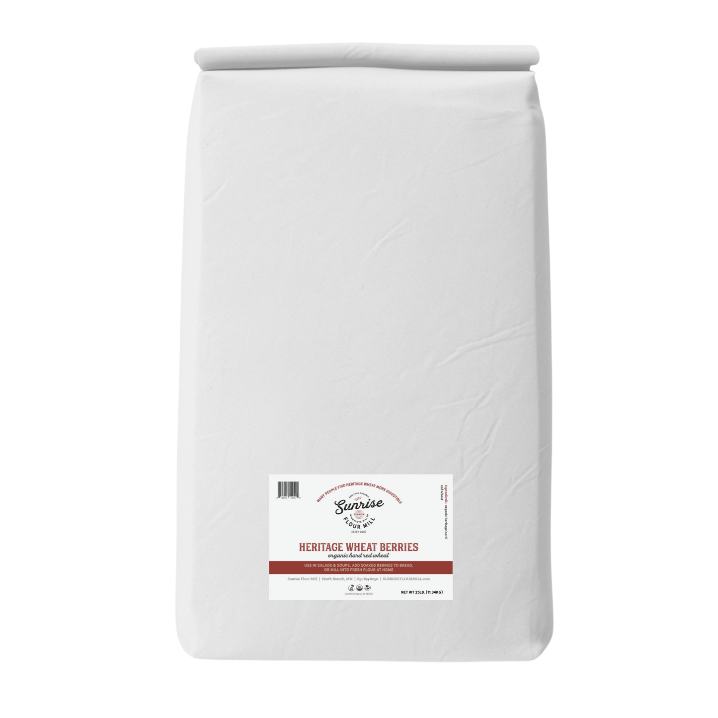 Heritage Hard Red Wheat Berries
