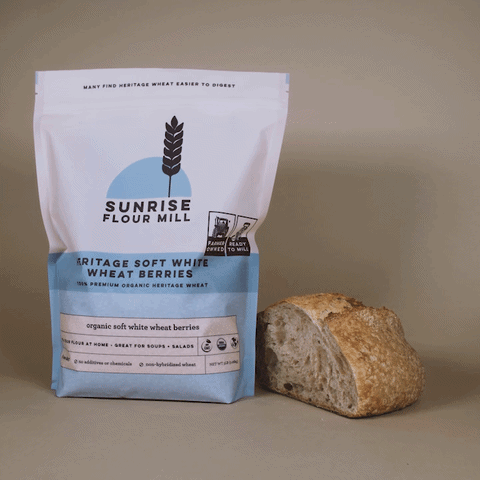Heritage Soft White Wheat Berries
