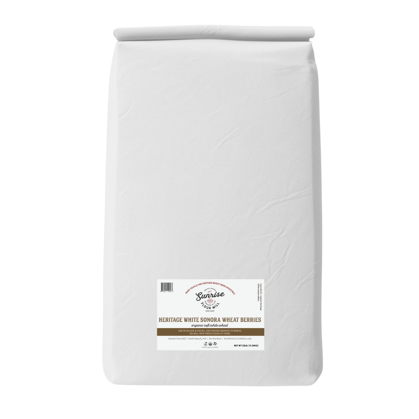 Heritage Soft White Wheat Berries